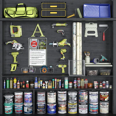 garage tools set 10 — Вид 1