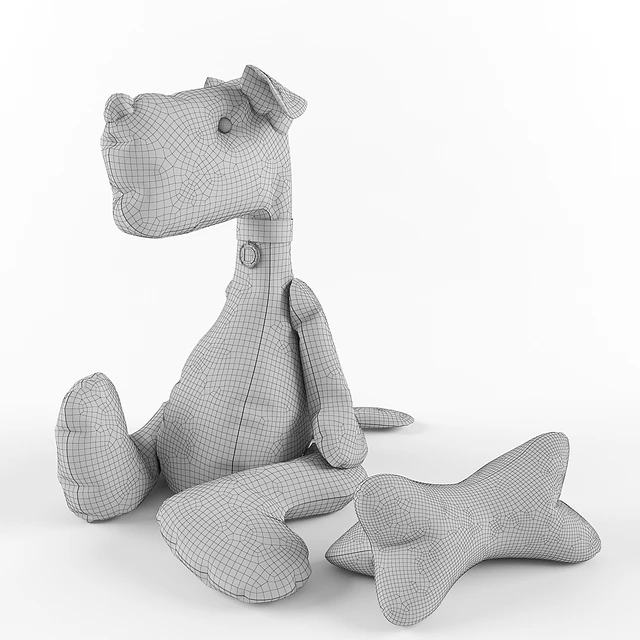 Toy - dog & bone — Скачать