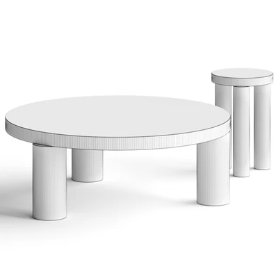 RESIDENT Offset Side Table — Вид 2