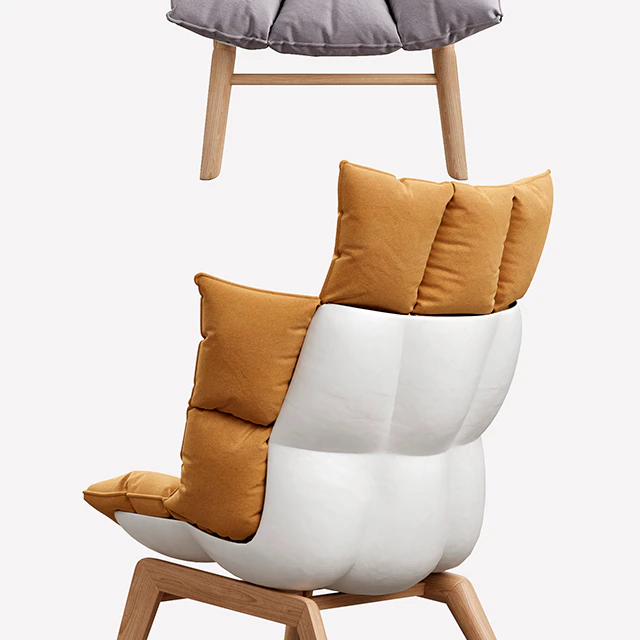 Husk armchair — Скачать