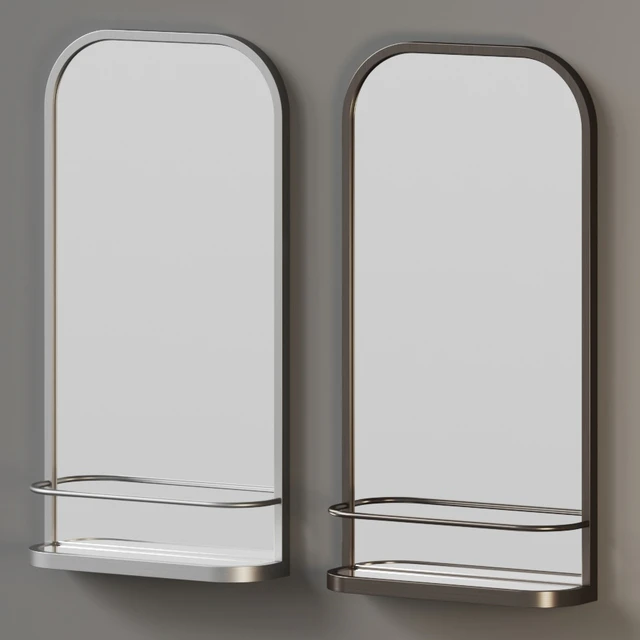 Seamless Wall Shelf Mirror by West Elm — Скачать