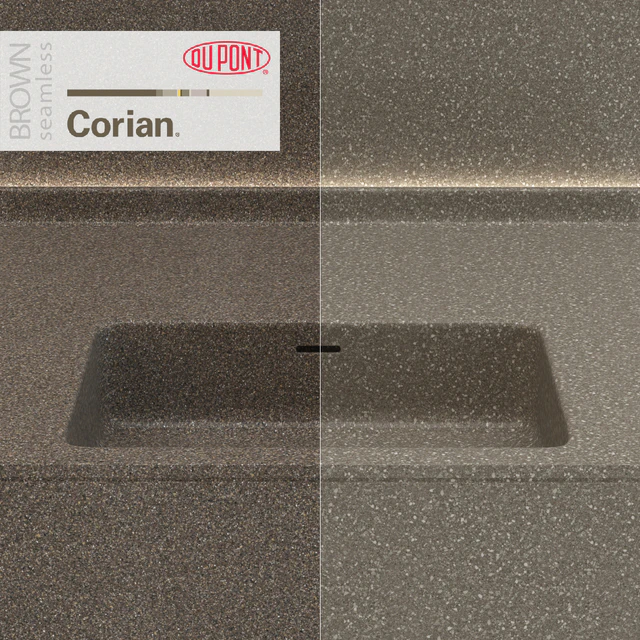 Dupont Corian Kitchen Countertops Brown 5 — Descargar
