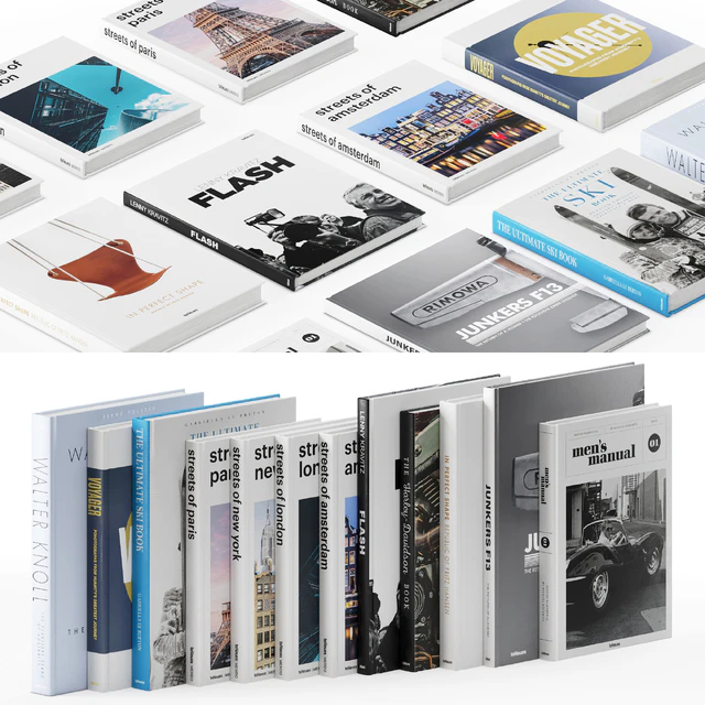 Coffee Table Book Set 02 — Скачать