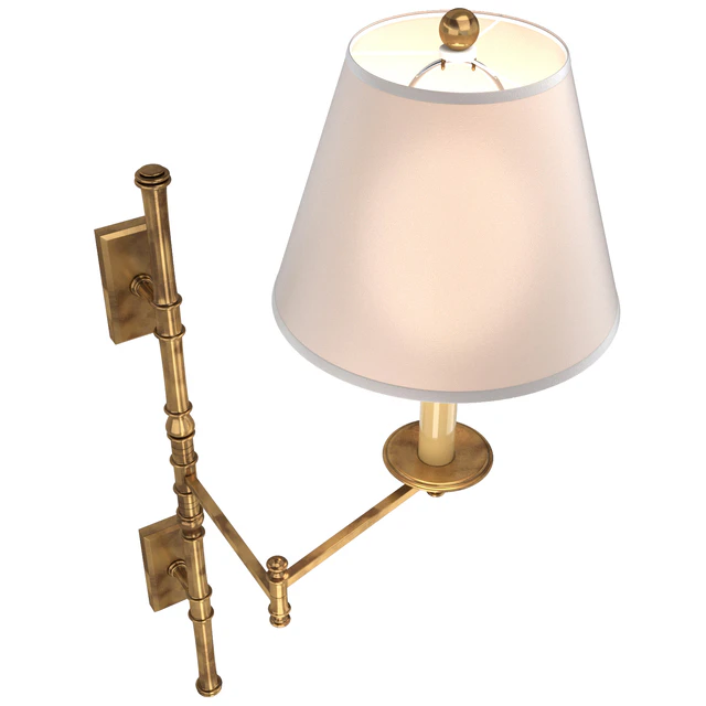 Visual Comfort Dorchester Double Backplate Swing Arm — Descargar