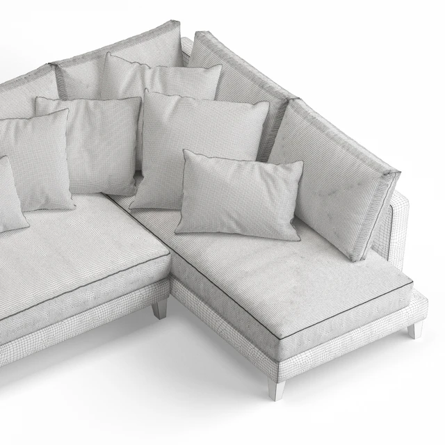 Grace Modern Corner Sofa — Descargar