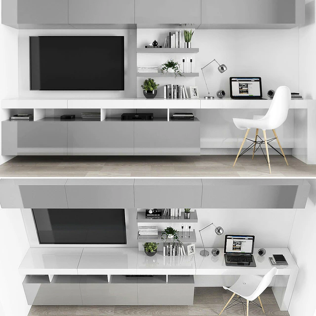 TV stand set 02 — Descargar