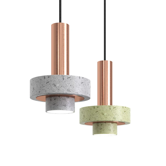 Cantera Rosa and Copper Ambra Lighting Collection — Descargar