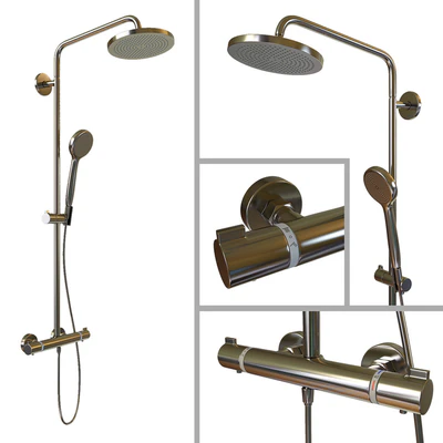 SHOWER RACK Hansgrohe Croma 160 Showerpipe — Descargar