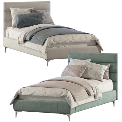 Bed Pfeiffer Upholstered Bed 2 — Ver 3