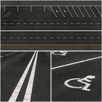 Marked asphalt — Ver 1