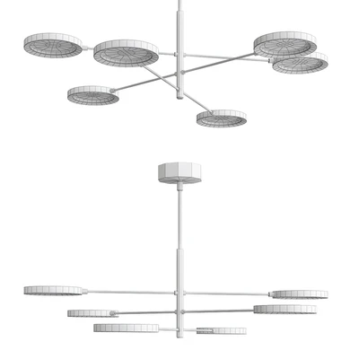 Spectica Black 120 Volt Chandelier by Tech Lighting — Ver 2