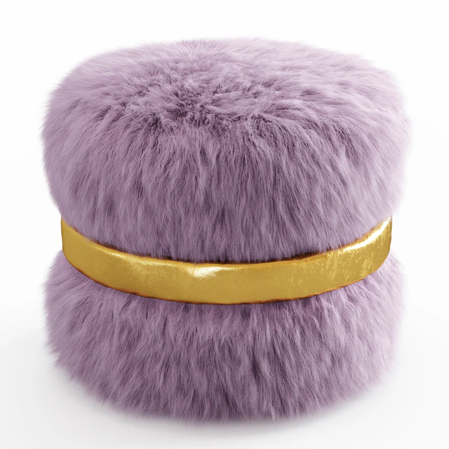 Layton Ottoman Fur — Descargar