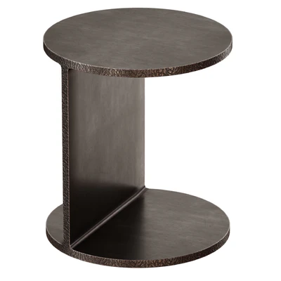 Журнальный столик Jackie Iron End Table (Crate and Barrel) — Вид 1