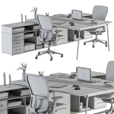 employee Set - Office Furniture 244 — Вид 5