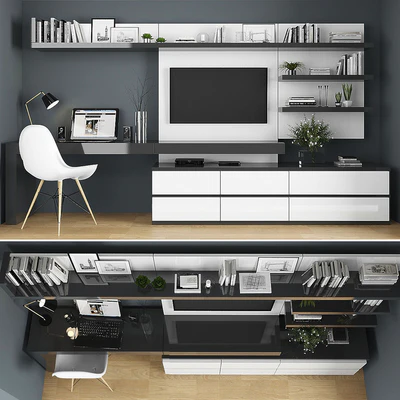 TV stand set 01 — Вид 1