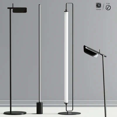 Tall Tree Led Floor Lamp Collection — Ver 1