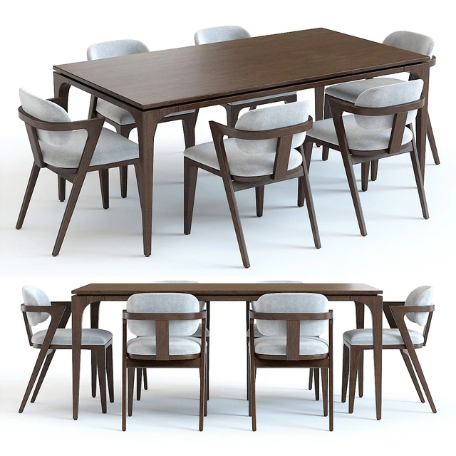 West Elm Adam Court Table and Chairs — Скачать