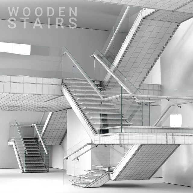 Wooden stairs — Descargar