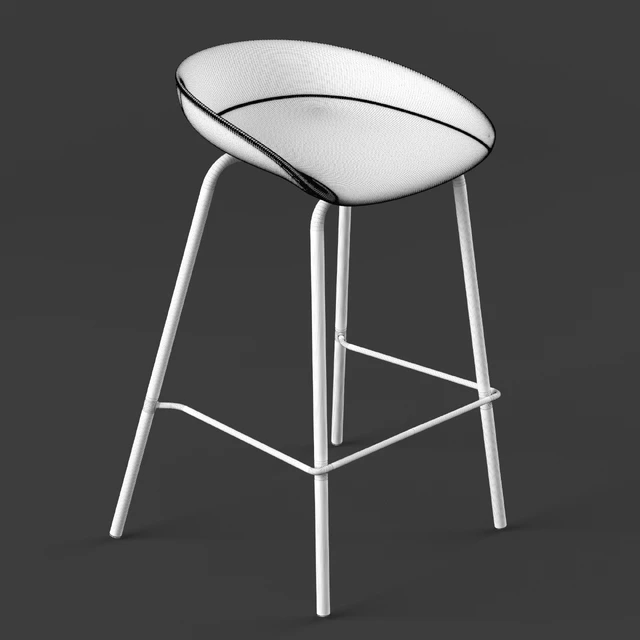 ZEIL Lowback Kitchen bar and counter stool — Descargar
