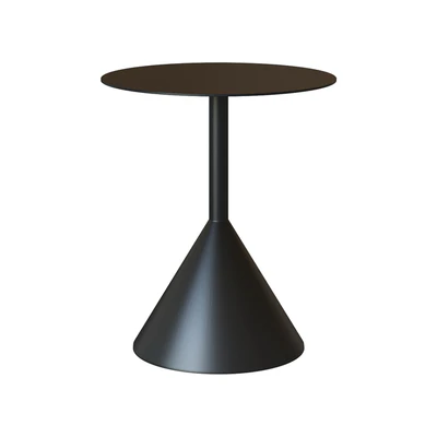 Приставной столик Yinan Ø 48 cm черный кофейный столик — Вид 1