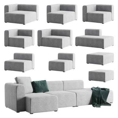 Modular sofa Hay Mags Sofa — Ver 3
