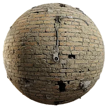 damaged brick wall 004 — Скачать