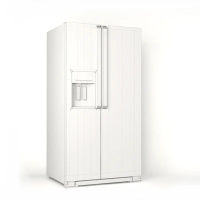 Side by Side Refrigerator — Вид 3