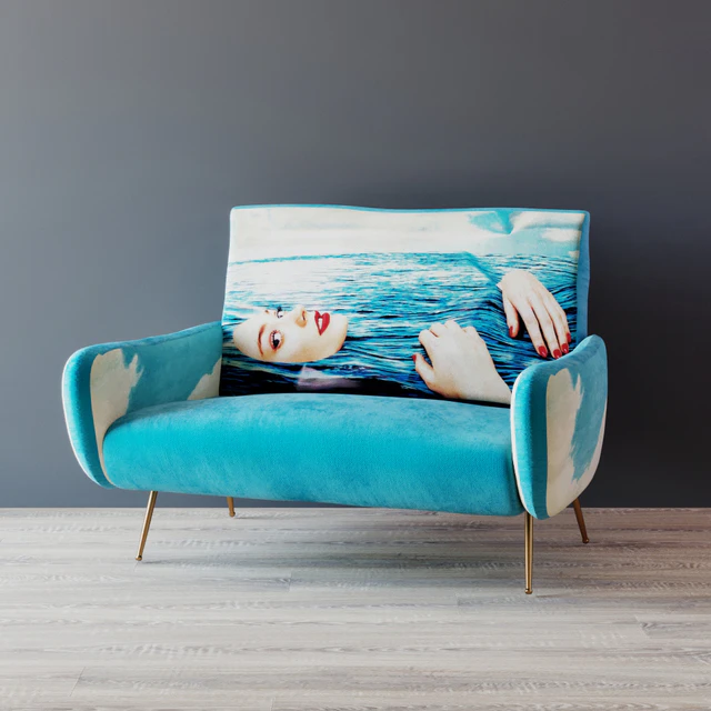 Диван Seletti Sofa Two Seater Sea Girl — Скачать