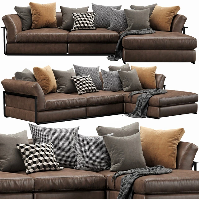 Flexform Zeno Chaise Lounge — Descargar