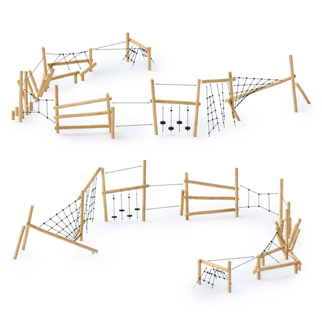 Kompan Robinia Obstacle Course Parkour 5 — Descargar