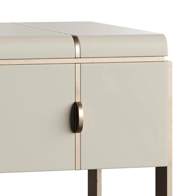 Carpanese Home ALTHEA N Bedside Table — View 5
