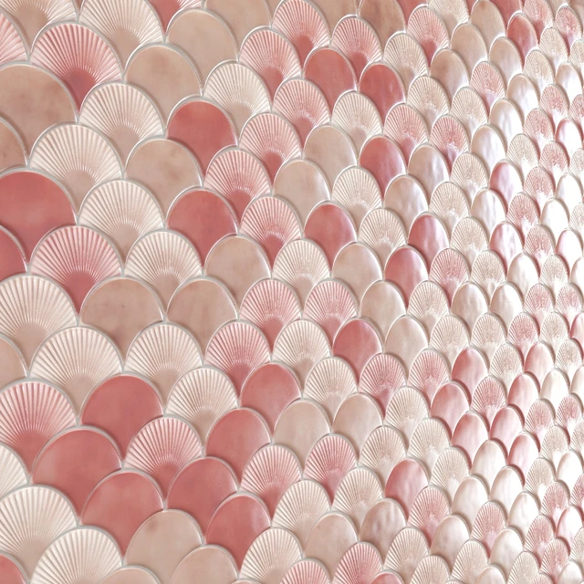 Radial Fish Scale Tiles — Descargar