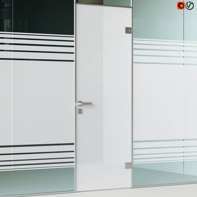 Glass office partitions Doors — Descargar
