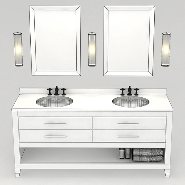 GRAYDON SHAGREEN DOUBLE WASHSTAND — Descargar
