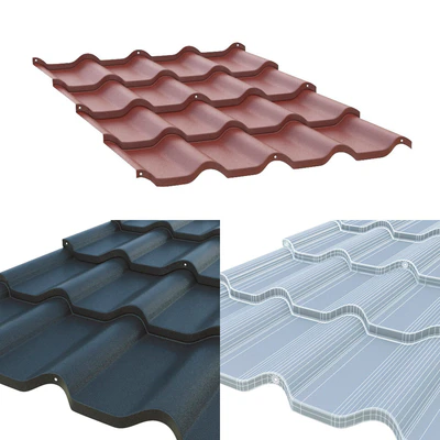 metal tile BUDMAT Ferrara — Ver 2