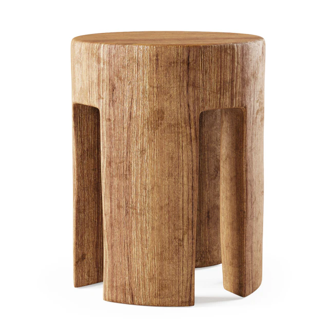 Wooden stool By Pols Potten / Табурет деревянный — Скачать