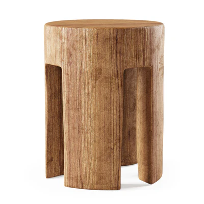Wooden stool By Pols Potten / Табурет деревянный — Вид 1