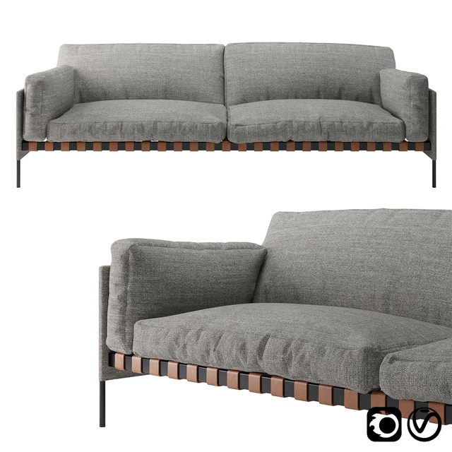 Etiquette Sofa by De Padova — Descargar