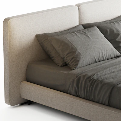 Minotti Tatlin Cover Bed — Ver 5