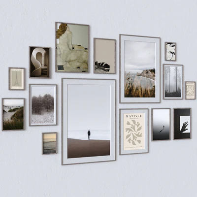 Set of 15 wall paintings 2324 — View 3