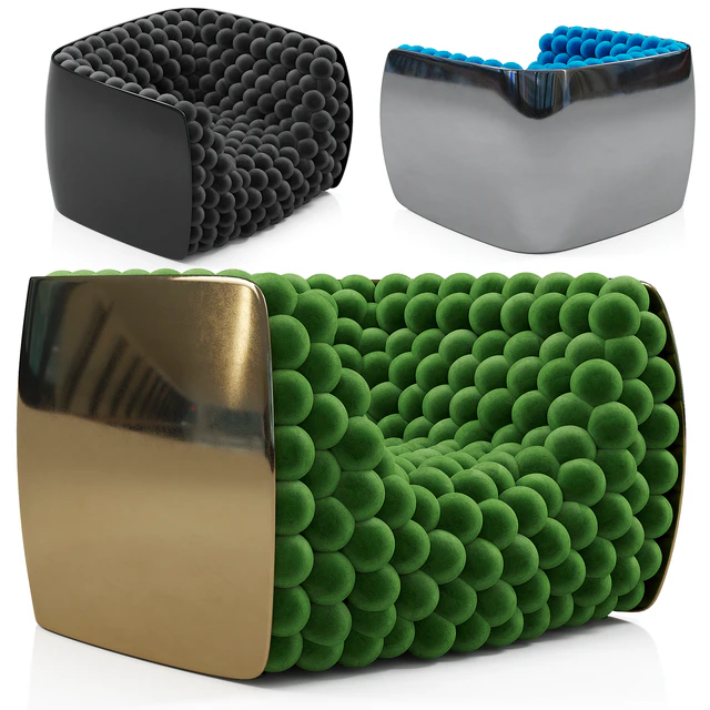 Blueberry Armchair by Carlo Colombo — Скачать
