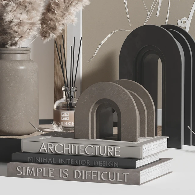 Decorative Set Dried Plant — Descargar