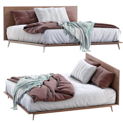 Bed Walnut By Westelm — Ver 5