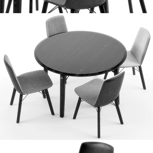Rolf Benz 616 chair set 01 — Descargar