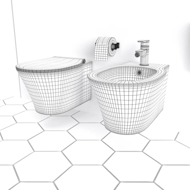 Ideal Standard Connect Air WC and Bidet — Descargar