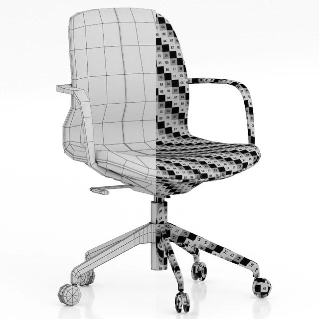 Ikea LANGFJALL office chair — Скачать