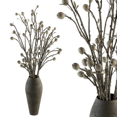 Bouquet 32 - Dried Plant Papavet Bouquet — Ver 1
