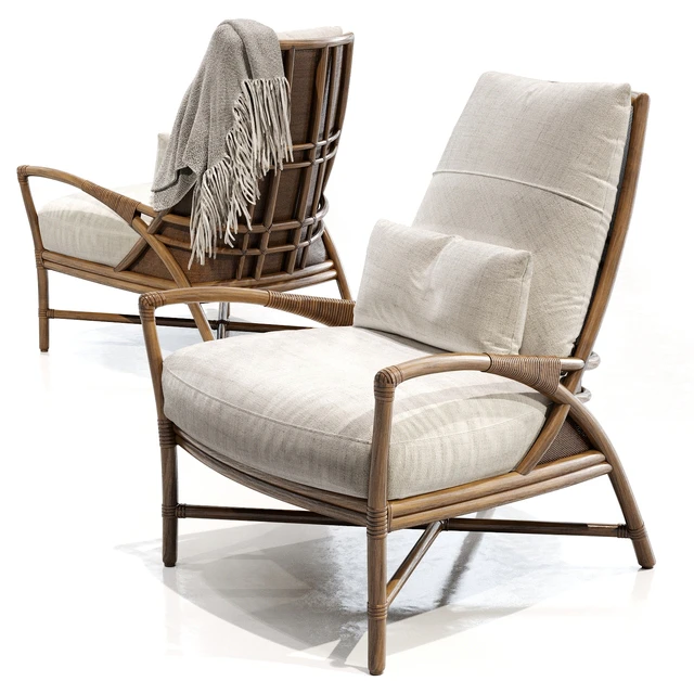 Mcguirefurniture PETAL LOUNGE CHAIR — Descargar