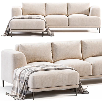 Venue Corner Velvet Sofa Idealbeds — Ver 4