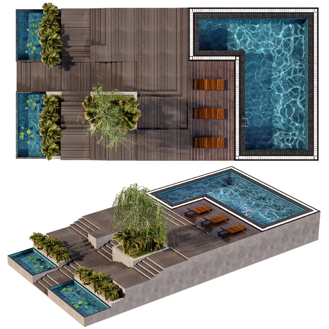 POOL NO30 & LANDSCAPE — Скачать